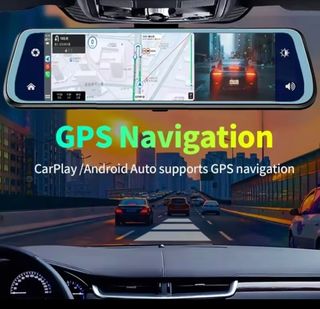 Espejo Retrovisor DVR 4K CarPlay Android Auto