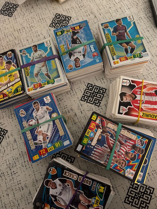 750 o mas Cromos LaLiga 2017-19 PRECIO NECGOCIABLE