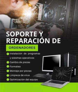 Reparación,Montaje, Instalación de programas y S.O