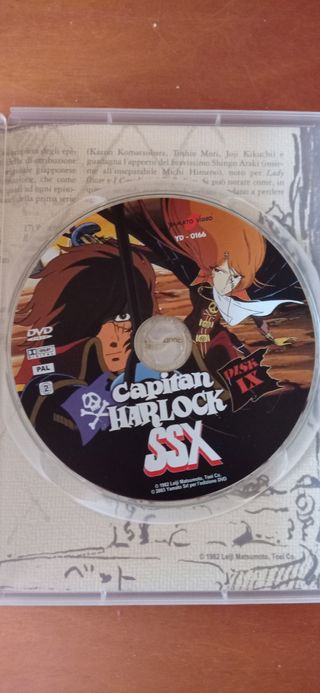 Capitan Harlock SSX DVD