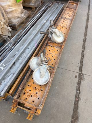 Andamios metálicos para construcción