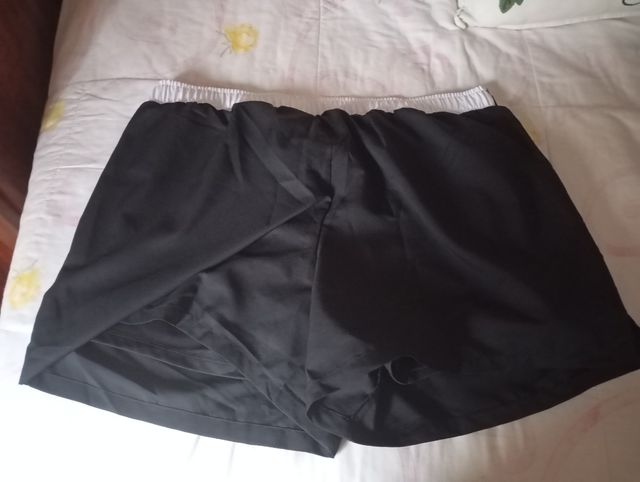 Pantalón corto deporte Asics mujer XL negro