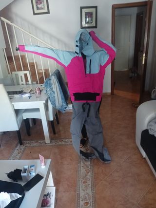 Traje seco kayak mujer talla s