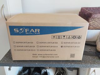 Inversor SOFAR 5KTLM-G3 sin estrenar