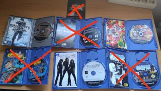 Lote 6 Juegos PS2