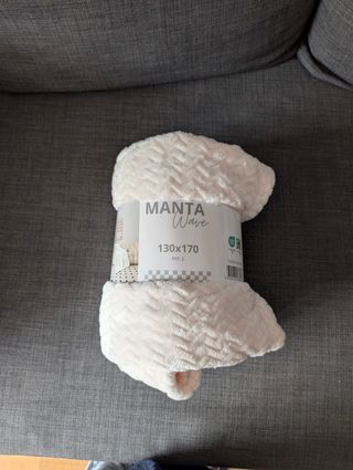 Manta de felpa suave 130x170