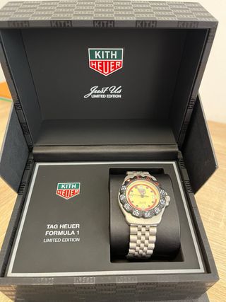 Reloj TAG Heuer Kith Just Us Edición Limitada 