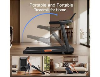 Cinta de correr portátil para casa