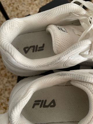 Zapatillas deportivas Fila blancas
