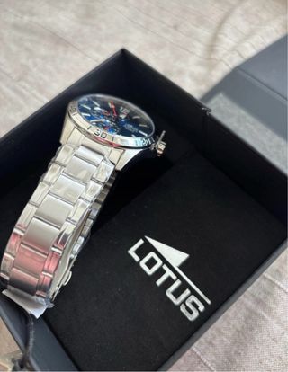 Reloj Lotus Hombre Multifuncional Esfera Azul