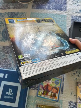 PRECINTADO Wonderbook pak Ps3 nuevo con 5 juegos 