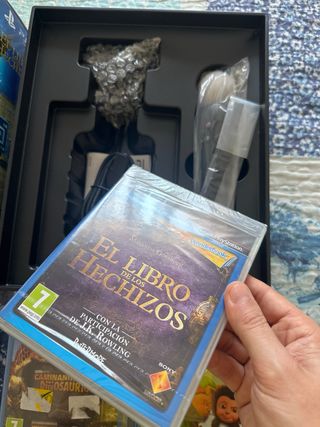 PRECINTADO Wonderbook pak Ps3 nuevo con 5 juegos 