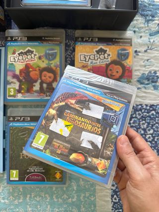 PRECINTADO Wonderbook pak Ps3 nuevo con 5 juegos 