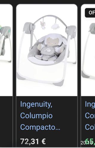 Hamaca Ingenuity Columpio Compacto