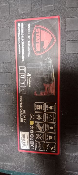 Lijadora VENDIDA martillo rotopercutor marca staye
