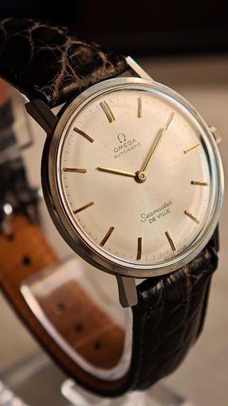 Omega Seamaster De Ville Automático Oro/Plata