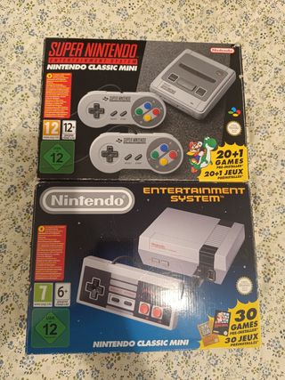 Nintendo SNES Classic y NES Classic Mini