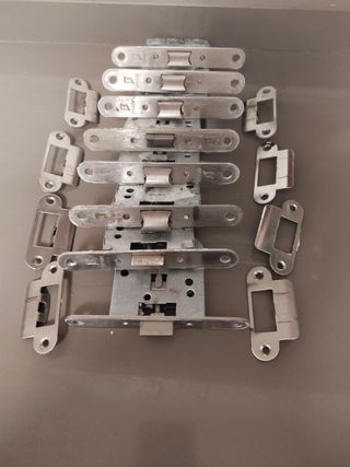 8 pares de Manillas para puertas de acero inoxida