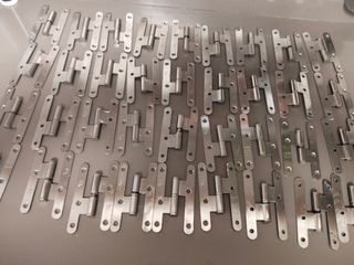 8 pares de Manillas para puertas de acero inoxida