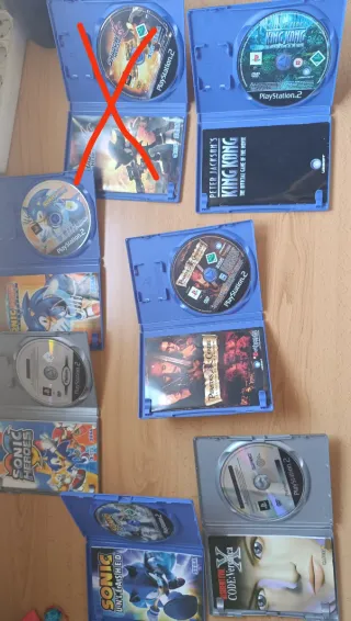 Lote de juegos PS2.