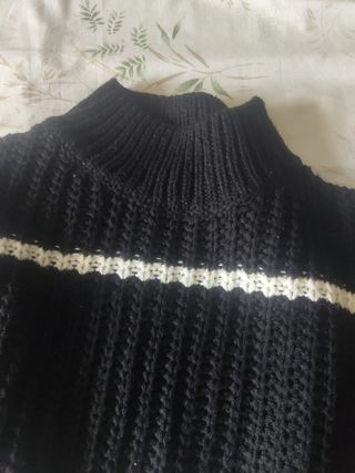Jersey de lana a rayas