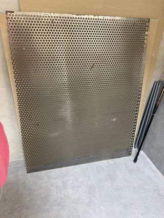 Rejilla de ventilación metálica 1mx80cm