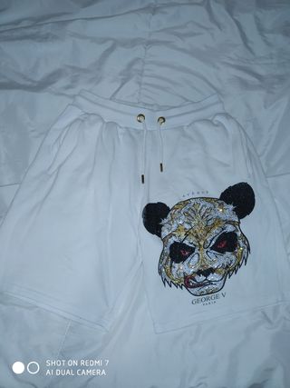 Pantalon corto George V blanco
Talla S
