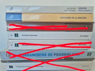 Libros de psicologia de la UNED