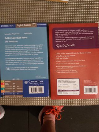 4 libros b2 de inglés 
