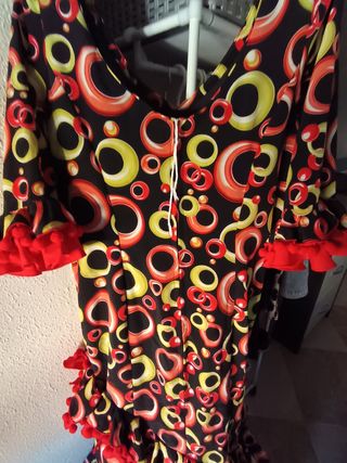 Traje de flamenca nuevo!!! Talla especial 48-50