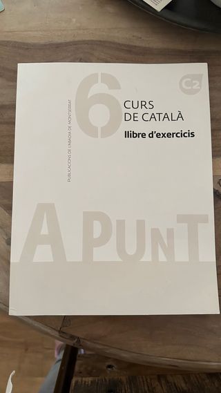 A punt. Curs de català. Llibre d'exercicis, 6