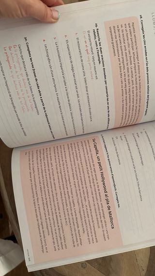 A punt. Curs de català. Llibre d'exercicis, 6
