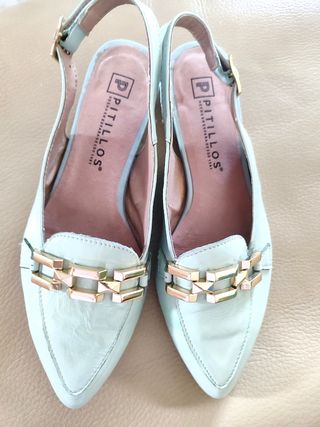 Mocasines destalonados Pitillos Talla 38