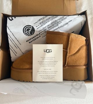 Botas UGG Marrones Plataforma