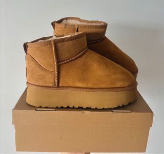 Botas UGG Marrones Plataforma