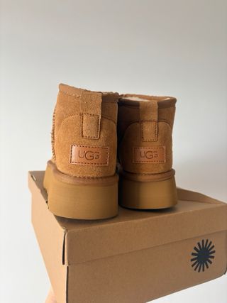 Botas UGG Marrones Plataforma