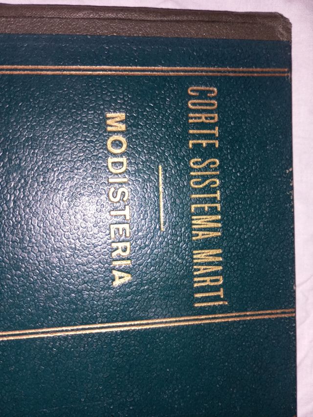 Libro Método Corte Sistema Martí Modistería