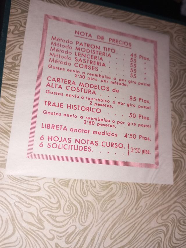 Libro Método Corte Sistema Martí Modistería