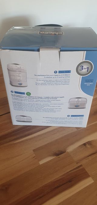 Esterilizador Chicco SterilNatural 3 en 1