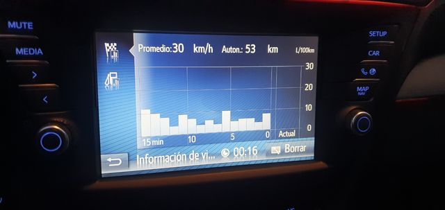 Radio Toyota Touch + Marco Negro