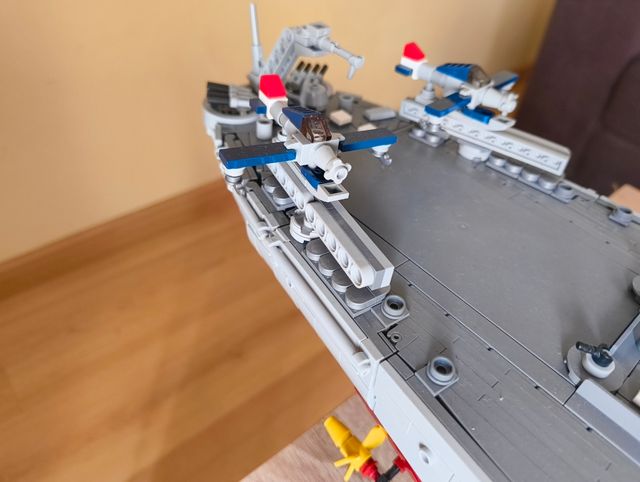 Lego USS Iowa 1:200 MOC