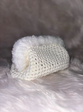 Fluffy Bag White