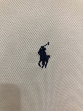 Polo Ralph Lauren Piqué Blanco Hombre