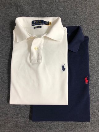 Polo Ralph Lauren Piqué Blanco Hombre