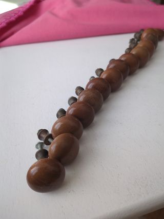 14 Pomos Madera Oscura