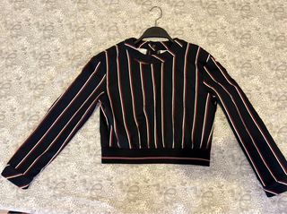 Chaqueta Zara rayas manga larga