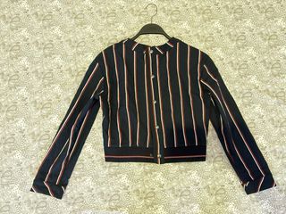 Chaqueta Zara rayas manga larga