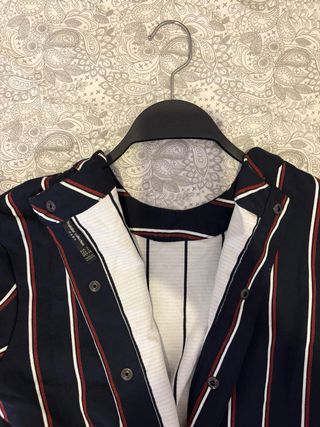 Chaqueta Zara rayas manga larga