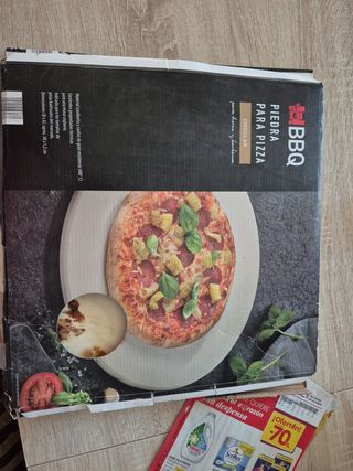 Piedra para Pizza BBQ Circular