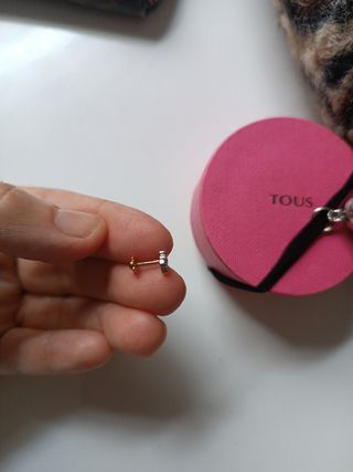 Pendiente Tous Oro 18k con Brillantes